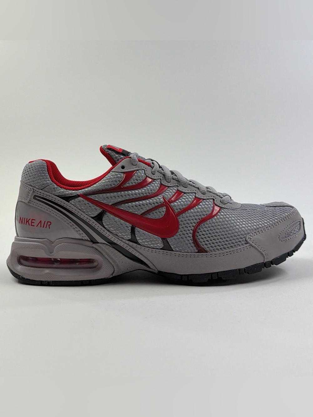 Nike Air Max Torch 4 Mens Gray Red Shoes Sneakers Athletic Running CI2202-001
